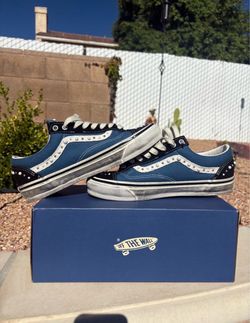 Blue Pearlized Vans