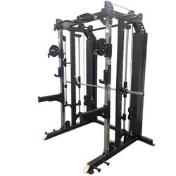 Smith Functional Trainer Front Loaded Combo - All In one 