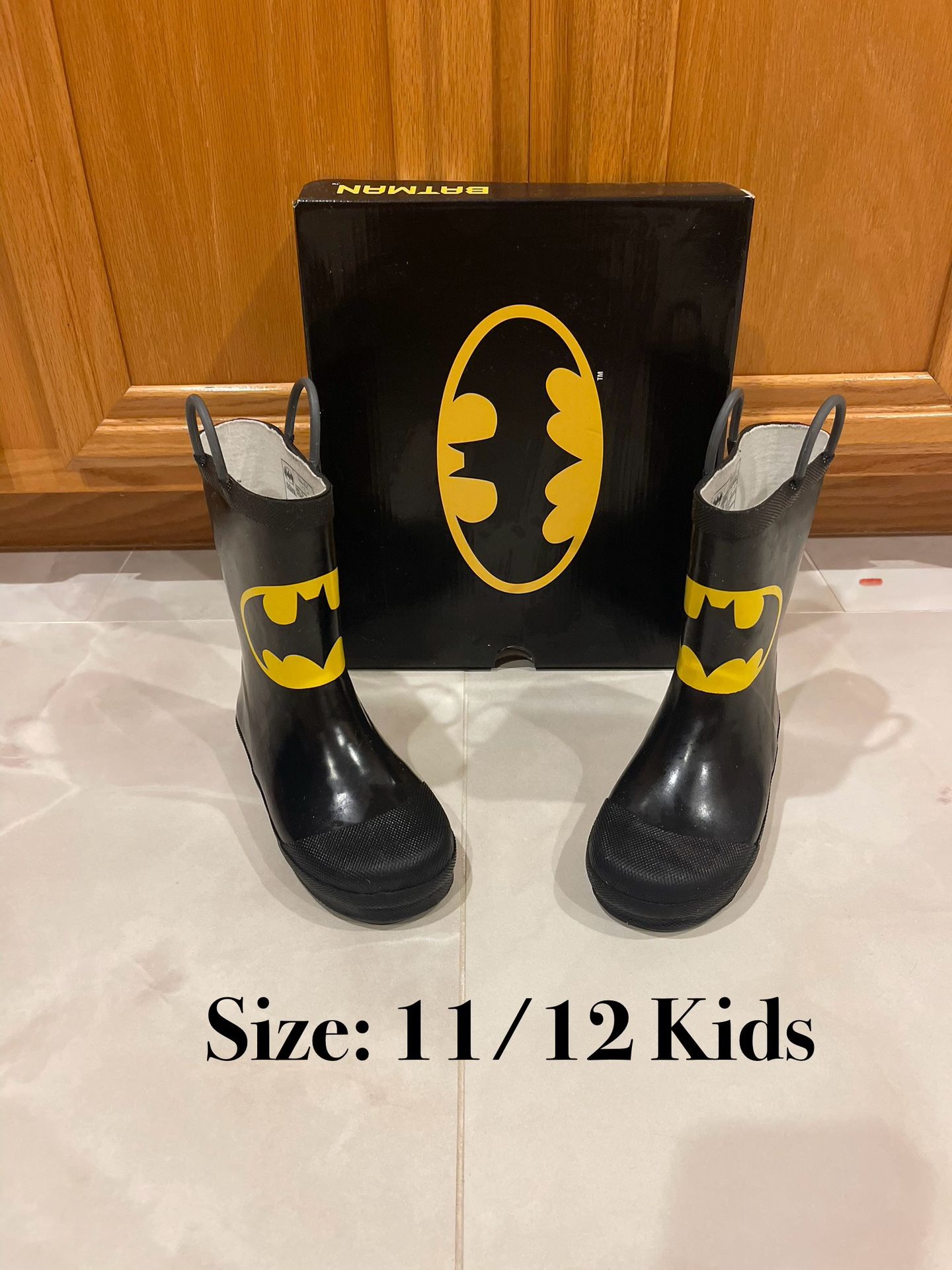 Kids Batman Rain Boots