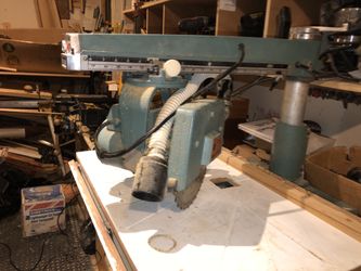 Dewalt/black and Decker radial arm saw