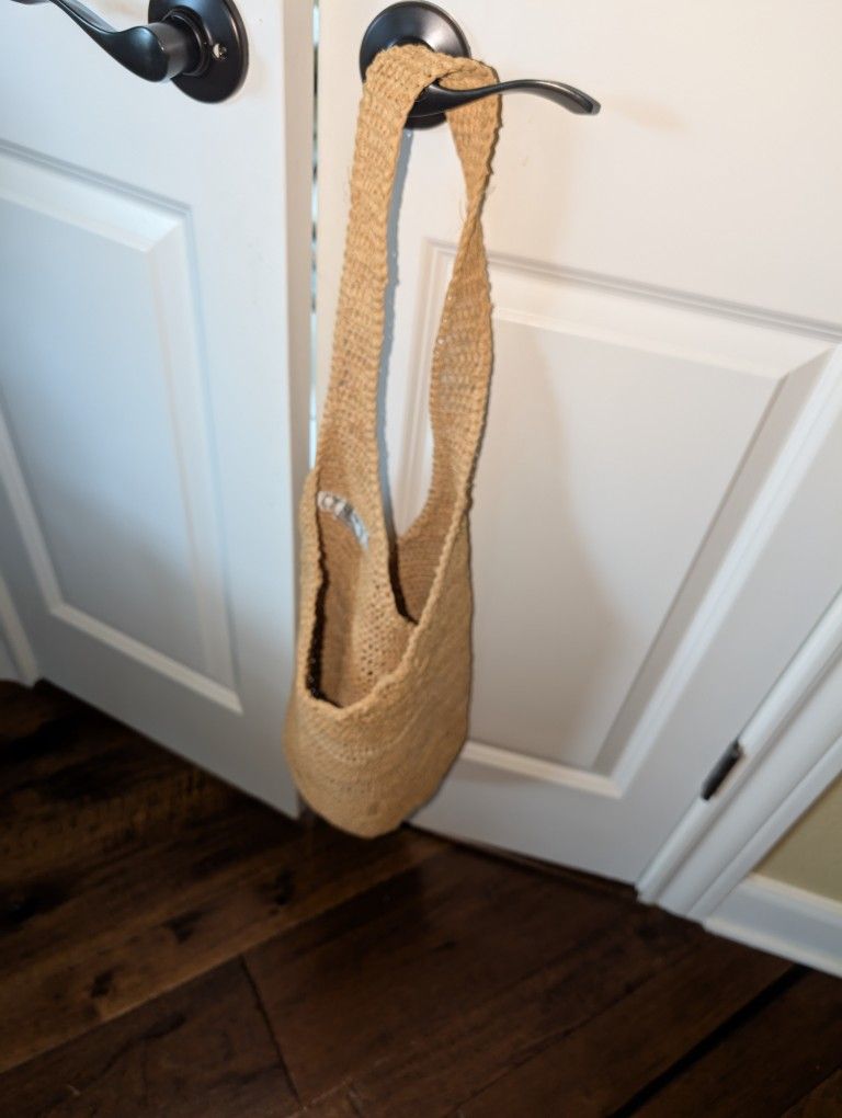 Helen Kaminski 100% Natural Raffia Hobo Bag