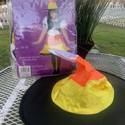 New Kids  Candy Corn Costume Size 3+ 
