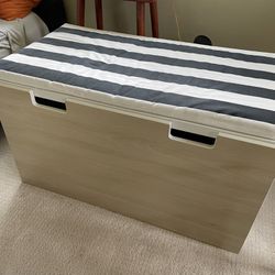 IKEA Storage Drawer Bench With Cushion