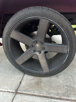 24" DUB Baller Rims & Tires (6 Lug - Chevy / GMC / Cadillac)