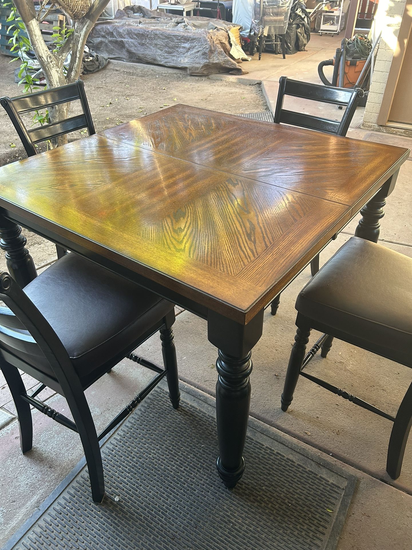 4x4 Solid Wood Table