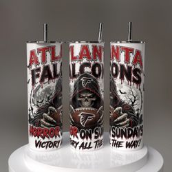 Atlanta Falcons Football Tumbler