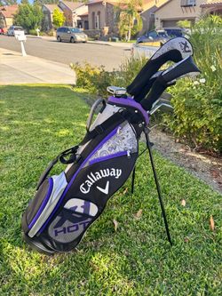 Callaway Girls XJ Junior Kids Golf Club Set