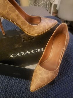Coach Slip On Heels