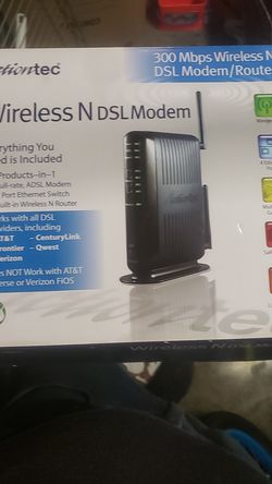 WIRELESS l modem router