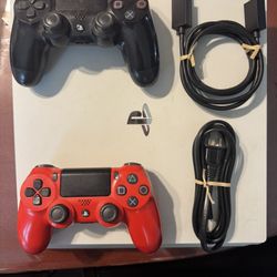 White PS4 Pro