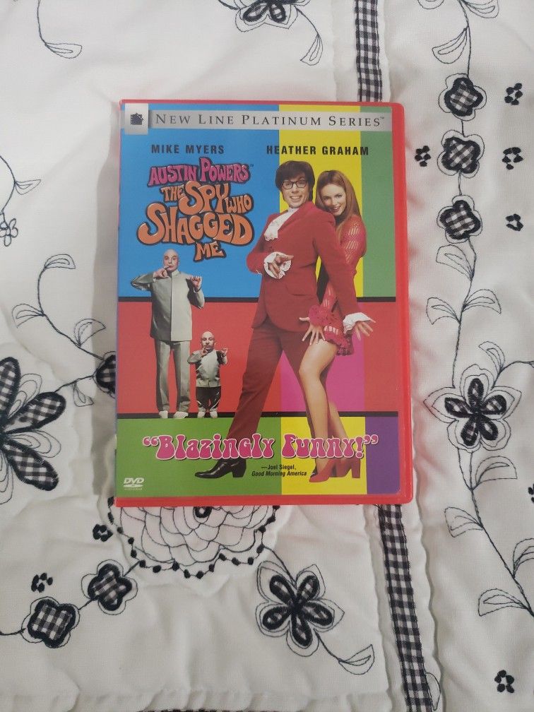 Austin Powers The Spy Who Shagged Me DVD