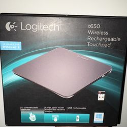 Logitech Wireless rechargeable touch pad
