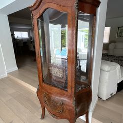 Antique French Display Cabinet