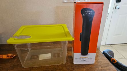 Sous Vide - Anova Cooker and Bin