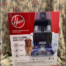 Hoover Power Scrub Deluxe Carpet Cleaner Machine