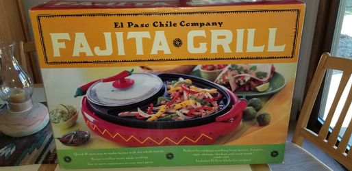 NEW IN BOX EL PASO CHILE COMPANY FAJITA GRILL. PICK UP MIDDLEBORO ONLY