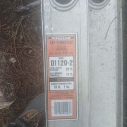 Werner 20ft Aluminum Extension Ladder – 200 lb Rating