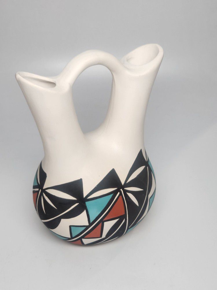 Concho Acoma 8" Wedding Vase Southwest Pottery