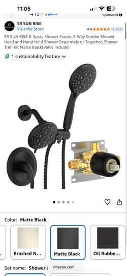 shower set