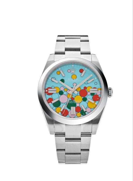 Rolex Oyster Perpetual 124300 'Celebration Motif' Dial (2024)
