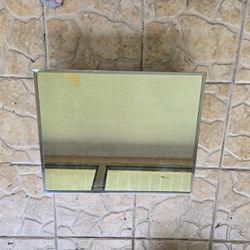 Plastic Bathroom Medicine Mirror Cabinet