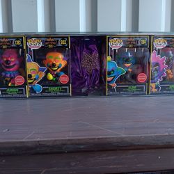 Glow In The Dark Killer Clowns From Outer Space Funko's