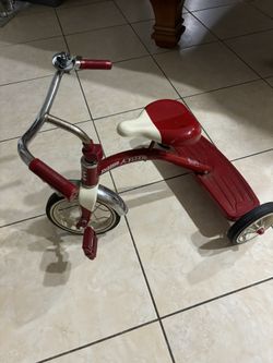 Retro Red Radio Flyer