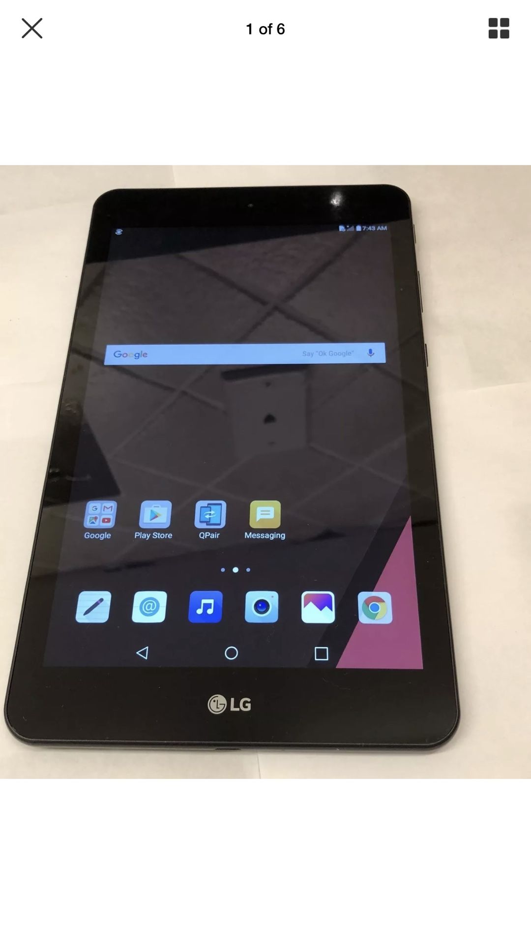 LG G Pad X2 X II 8.0”plus T-mobile LG V530 Android Tablet Clean IMEI