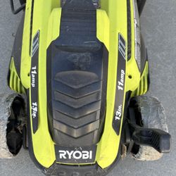 Ryobi electric mini lawnmower
