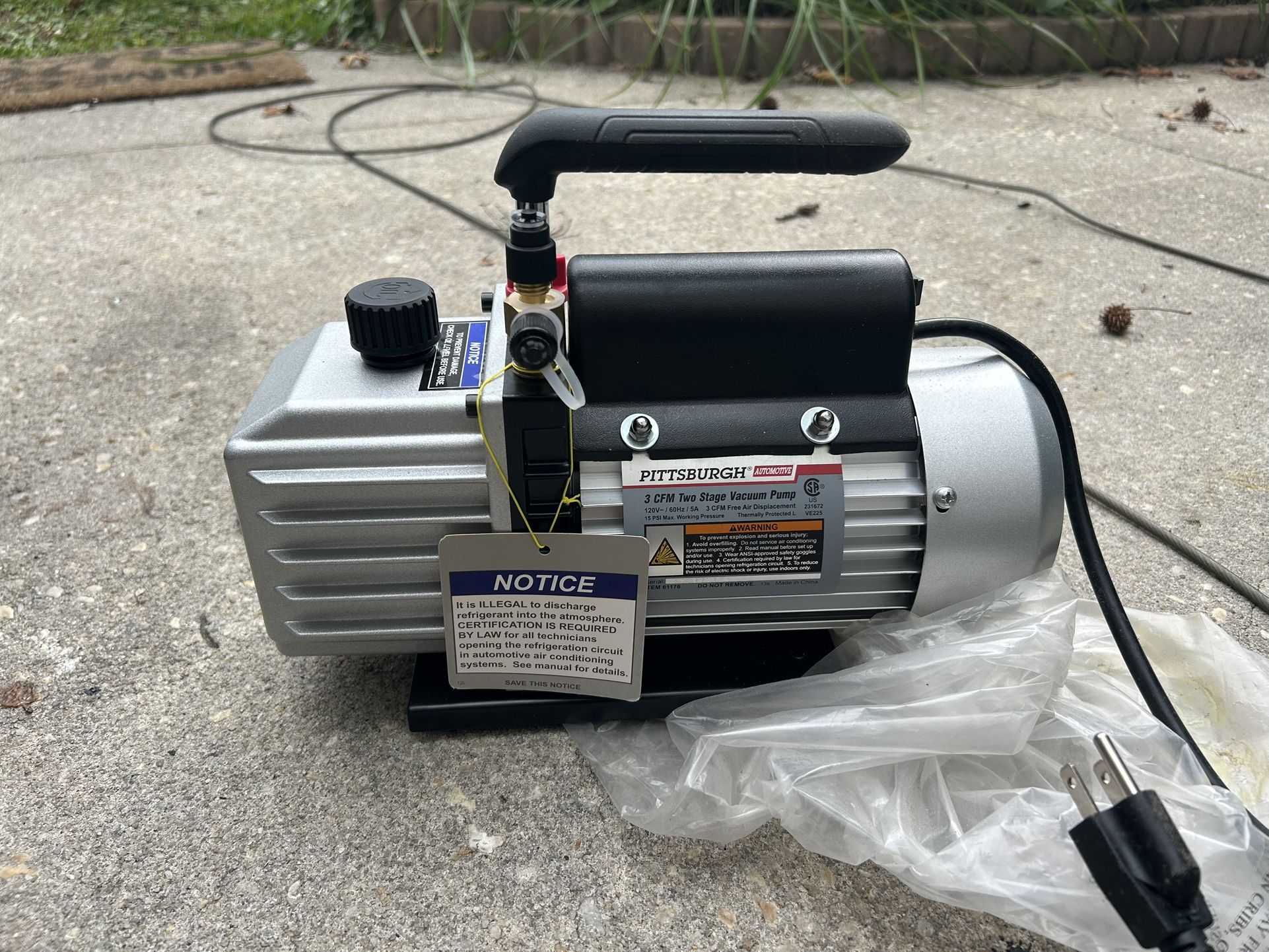 2 Stage Vaccum Pump