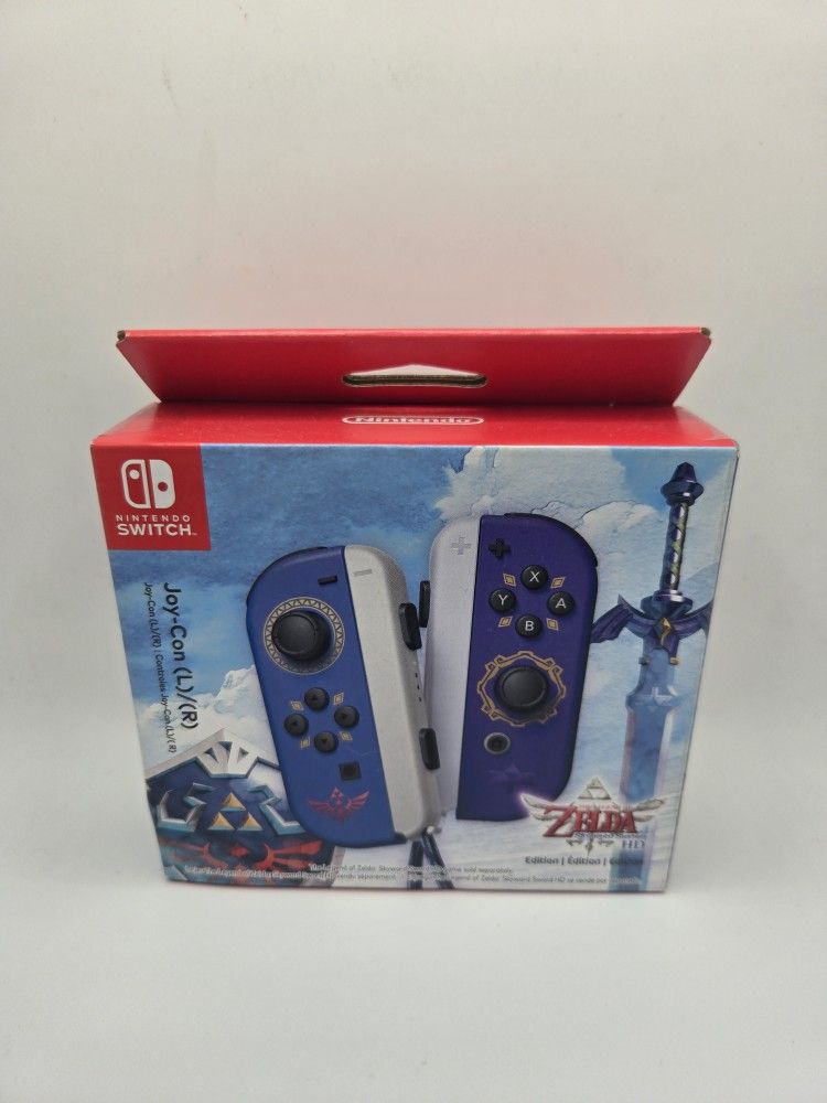 Legend of Zelda Skyward Sword Special Edition Joycons - SEALED