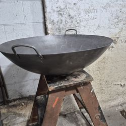 26" Handmade Iron Chinese Wok
