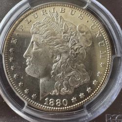 1880-S Morgan Dollar
