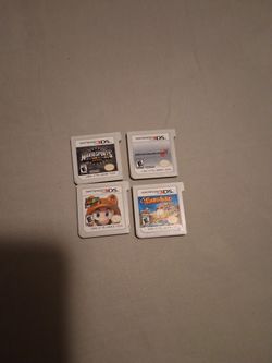 4  games  3ds