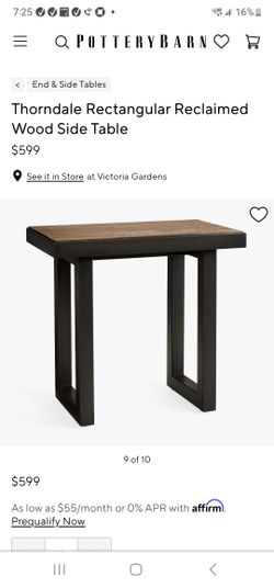 Side Tables Pottery Barn