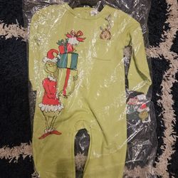 Grinch Baby Outfit