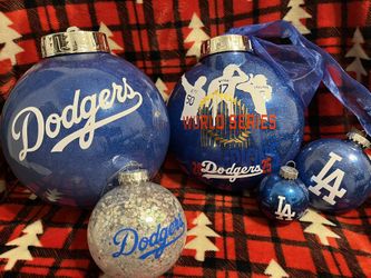 Dodger Ornaments