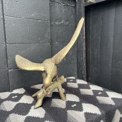 Brass Eagle Sculpture