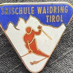 VINTAGE SKISCHULE WAIDRING TIROL (Austria) PIN