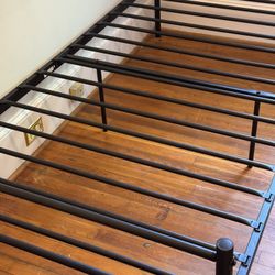 Twin Metal Bed frame - New