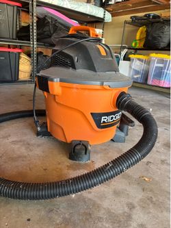Used ridgid shop vac wet and dry