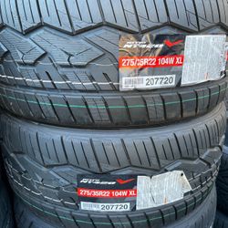 New Nitto 275/35R22 NT420V Tires