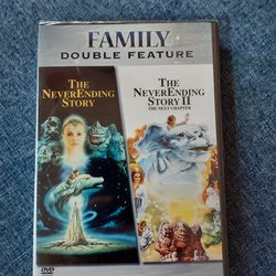 New  DVD Family Double Feature The Never Ending Story & The Never Ending Story ll The Next Chapter 
