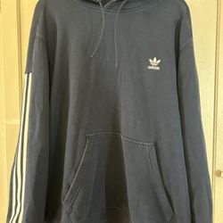 Adidas Originals Trefoil Leaf Oversized Hoodie streewear Skater Sz XL-2XL