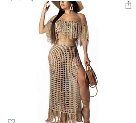 Brand new in package swim suit cover up