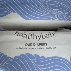 HealthyBaby Diapers (4 NEW Packs) – Size N (Newborn)