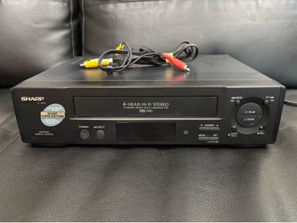 Sharp VC-H972U 4-Head Hi-Fi Stereo VCR VHS Player Recorder