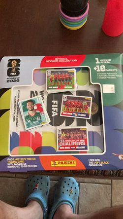 FIFA World Cup sticker book with cards