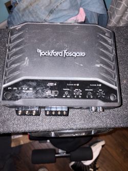 Amp and 10 inch sub