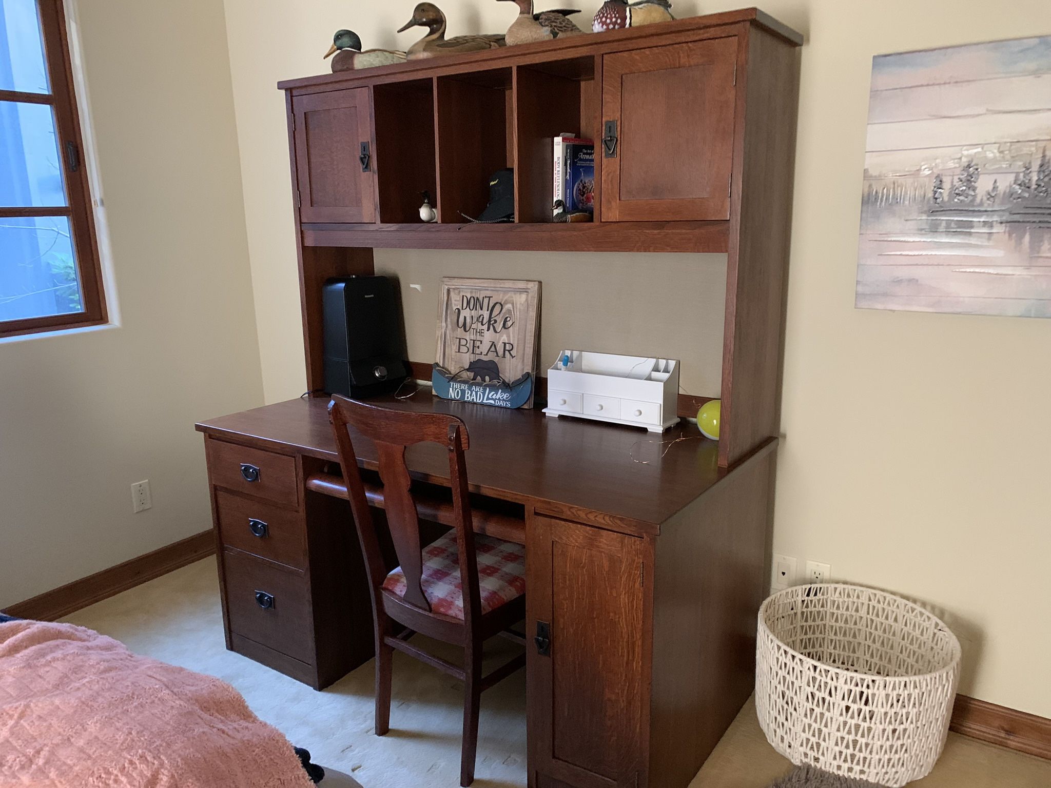 Solid Wood Desk